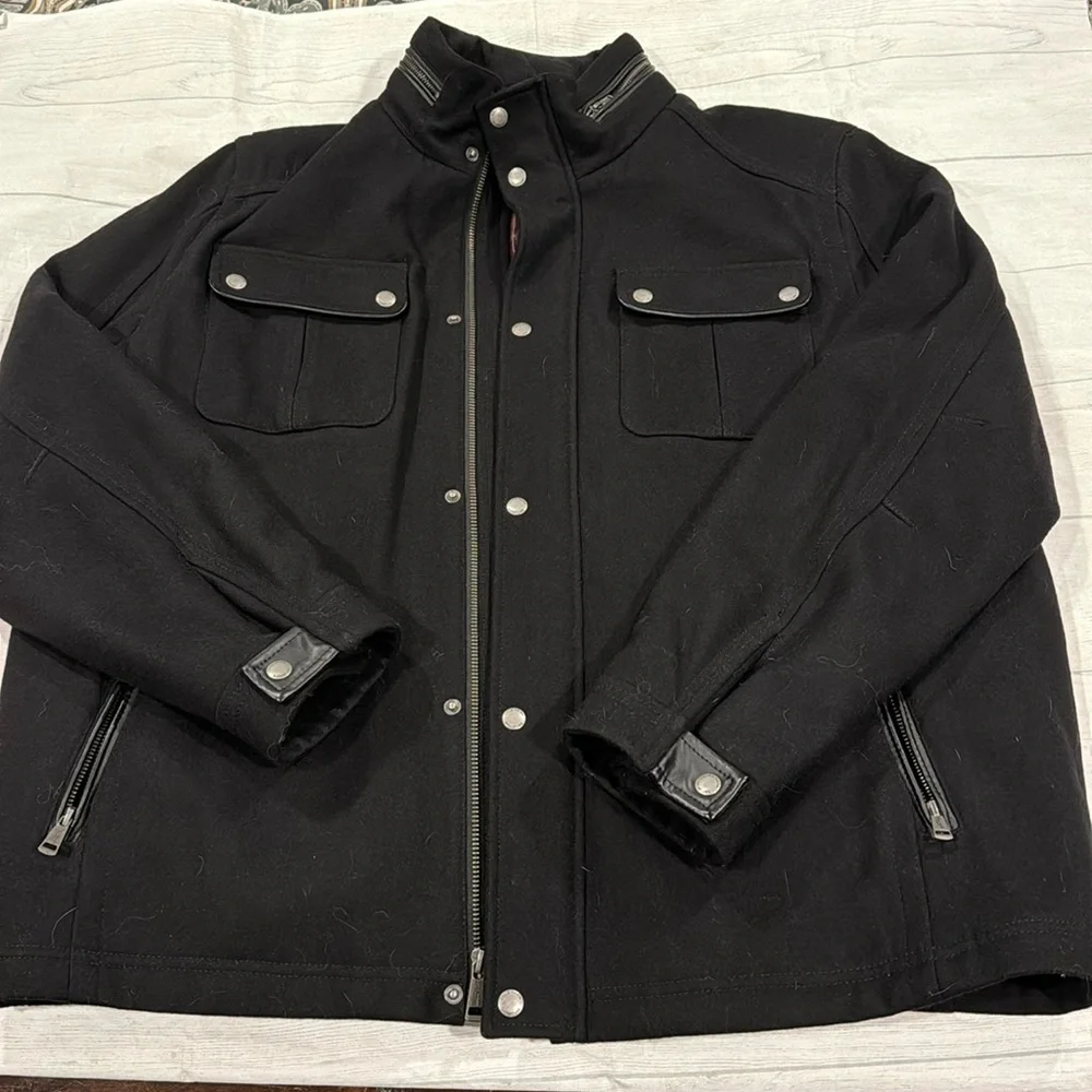 Cole Haan Signature XXL black EUC coat - Picture 1 of 5